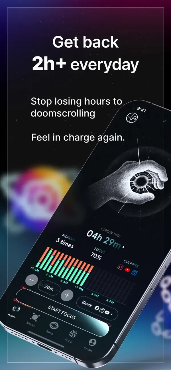 DeepL: Focus & App Blocker screenshot 1